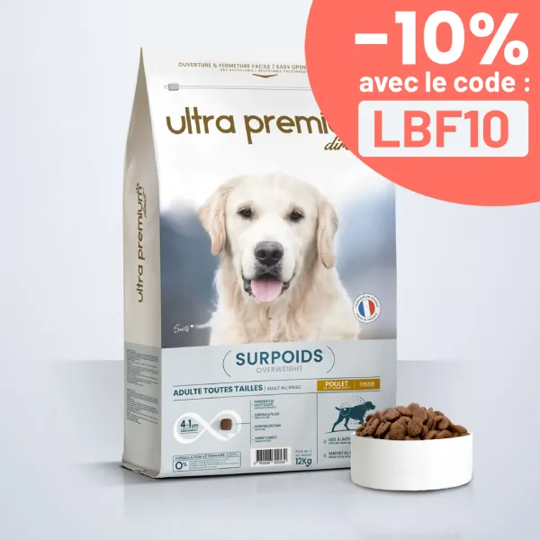 Croquettes Light pour Chien adulte en Surpoids ou Stérilisé au poulet - Care