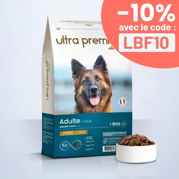 Croquettes Super Premium pour Chien de Grande Taille 30 Kg