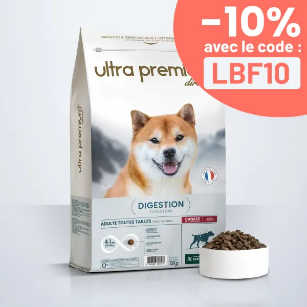 Croquettes digestion chien toutes tailles au canard - Care (1)