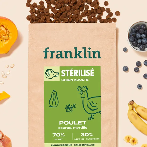 Franklin Stérilisé poulet