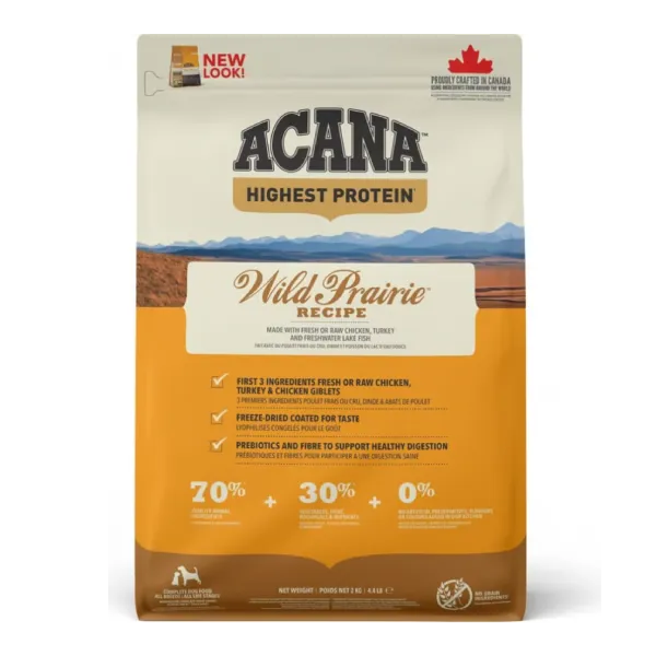 Highest Protein Wild Prairies pour chien - ACANA